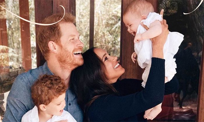 sussexes christmas card 2021