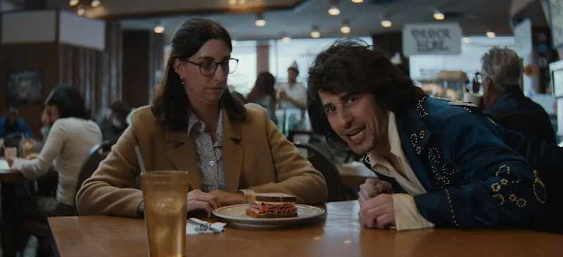 still of Andy Samberg in Hellman's commercial