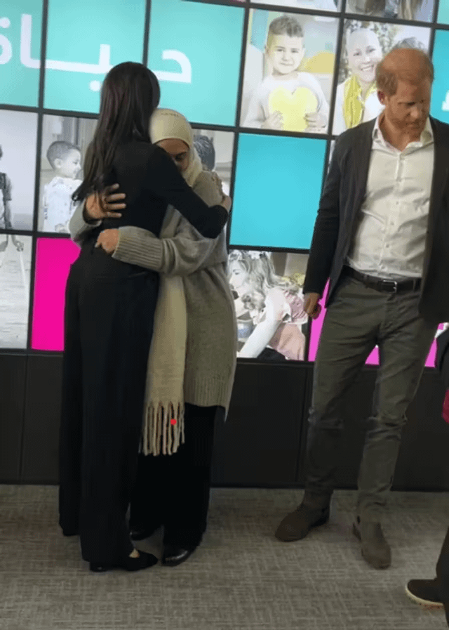 Prince Harry and Meghan visit Jordan's leading cancer hospital as their last appearance on the two-day trip