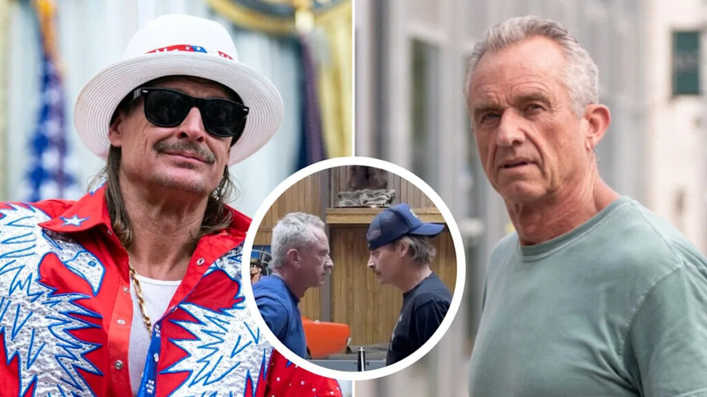 Kid Rock and RFK Jr. Go Shirtless for ‘Creepy’ Video Promoting Health Yahoo entertainment home