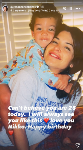 <i>"I will always see you like this" </i><p>Lauren Sanchez/Instagram</p>