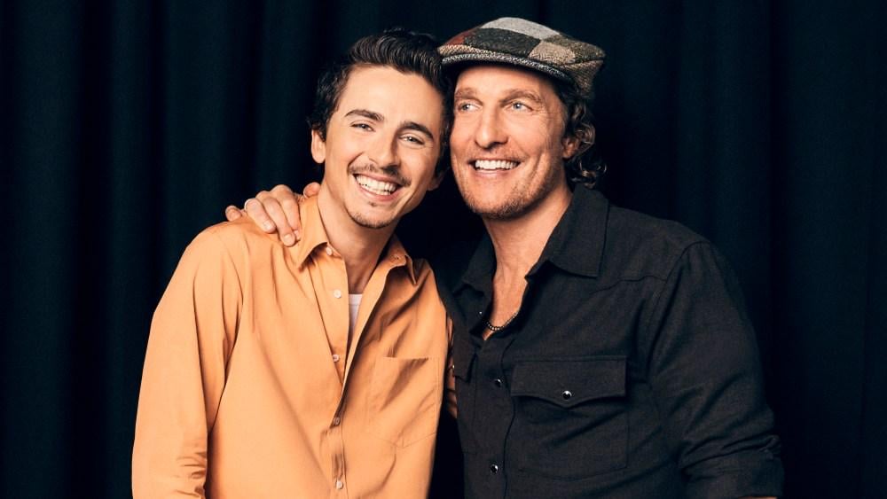 Matthew McConaughey Predicts to Timothée Chalamet That AI Actors Will Crash the Oscars: ‘It’s Damn Sure Going to Infiltrate Our Category’