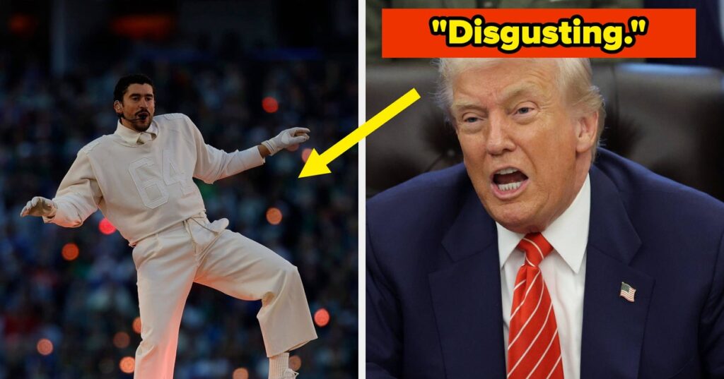 Donald Trump Reacts To Bad Bunny Halftime Performance