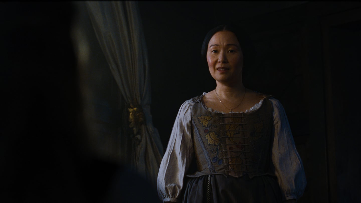 Hong Chau in Wuthering Heights.
