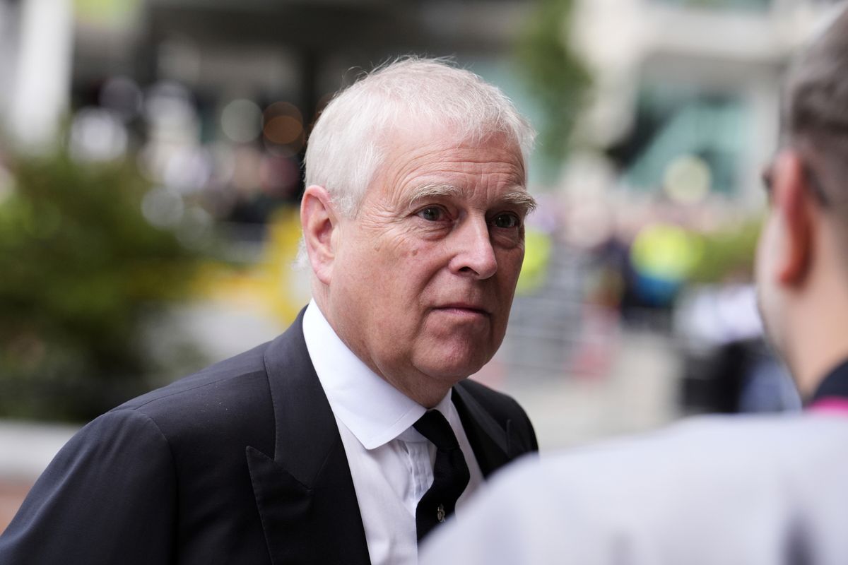 The former prince Andrew 