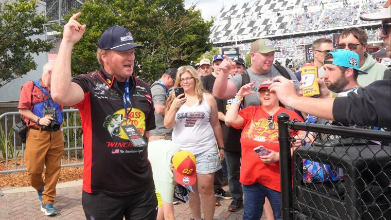 Celebrities at Daytona 500: Marshawn Lynch, Jon Gruden, Puka Nacua among stars at NASCAR race Download app from appStore