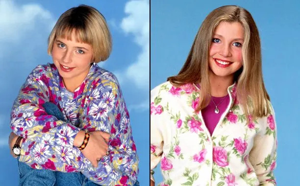Lecy Goranson as Becky on 'Roseanne'; Sarah Chalke as Becky on 'Roseanne' ABC via Getty Images; Bob D'Amico/ABC vis Getty Images