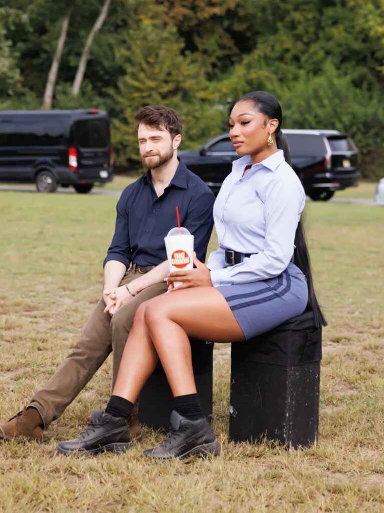 Daniel Radcliffe and Megan Thee Stallion for ‘The Fall and Rise of Reggie Dinkins’