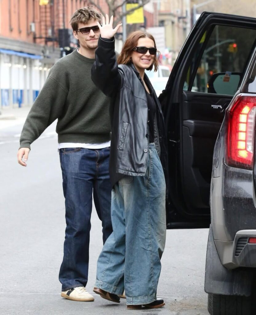 Millie Bobby Brown celebrating her 22nd birthday with husband Jake Bongiovi