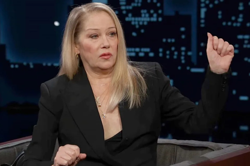 Christina Applegate on 'Jimmy Kimmel Live' ABC