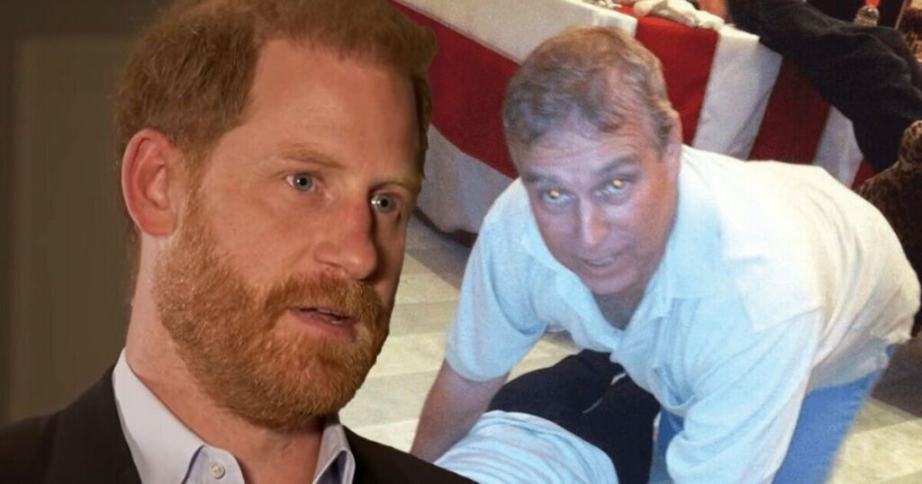 Bombshell moment Prince Harry reacts on air to Andrew Mountbatten Windsor | TV & Radio | Showbiz & TV Bombshell moment Prince Harry reacts on air to Andrew Mountbatten Windsor | TV & Radio | Showbiz & TV