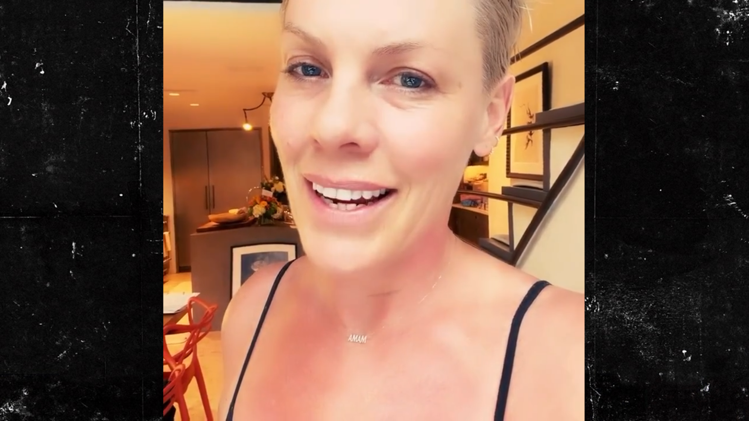 Pink Denies Report That She, Carey Hart Are Separated Pink Denies Report That She, Carey Hart Are Separated