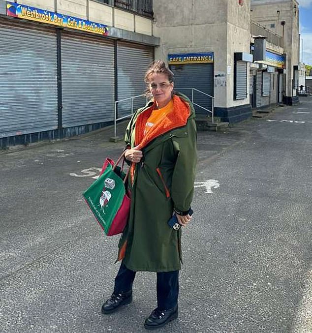 The star was in town to visit pal Tracey Emin, who has helped transform Margate into the increasingly gentrified town it's become