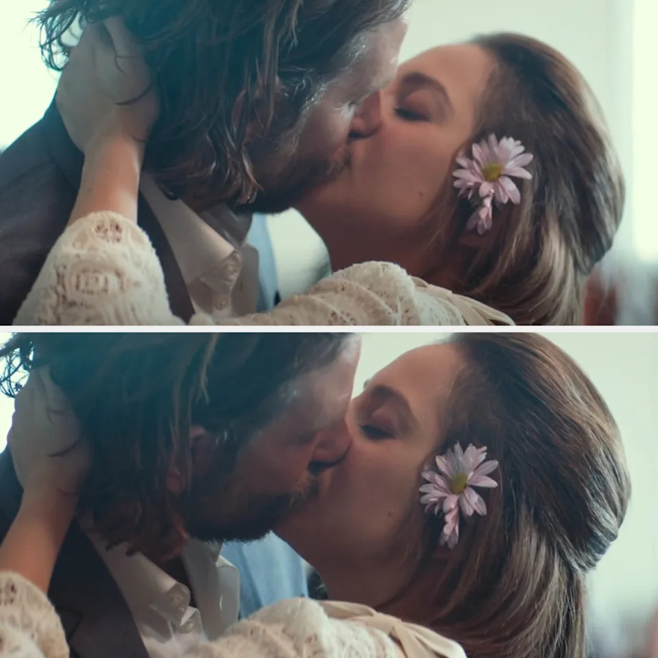 Lady Gaga and Bradley Cooper in "A Star Is Born" (2018)