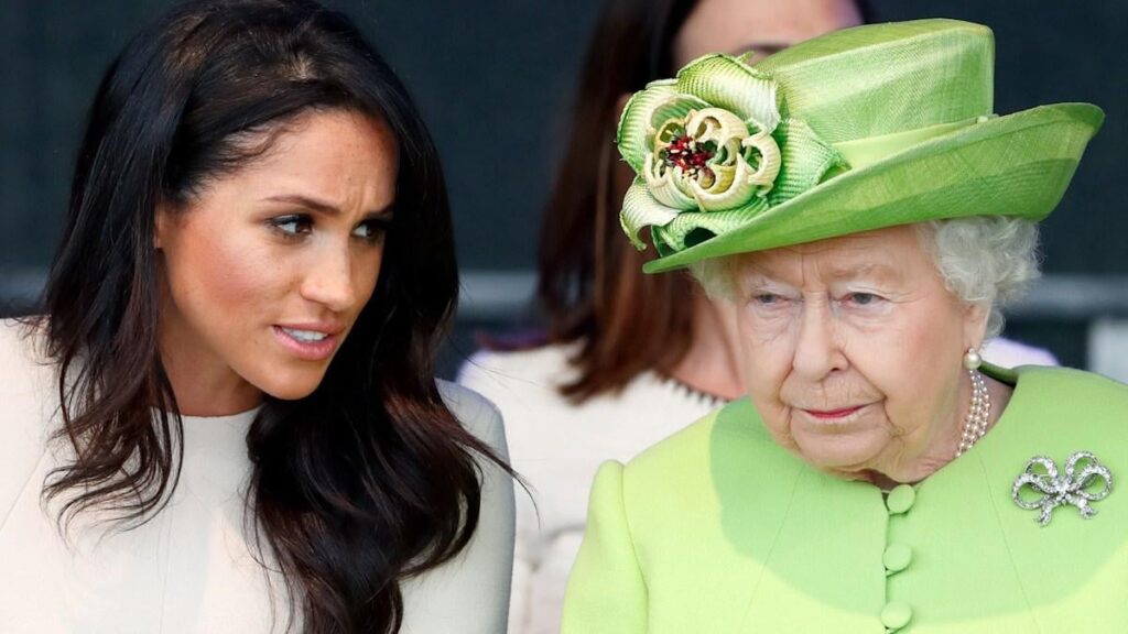 New book claims Queen Elizabeth had a ‘private disagreement’ with Meghan over wedding veil New book claims Queen Elizabeth had a 'private disagreement' with Meghan over wedding veil