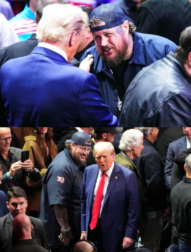 Jelly Roll pictured with President Trump, Donald Trump Jr., Kristi Noem, RFK Jr., Mike Johnson, Vivek Ramaswamy and Tulsi Gabbard as well as testifying to congress in resurfaced photos after singer avoided talking about ICE at the Grammys