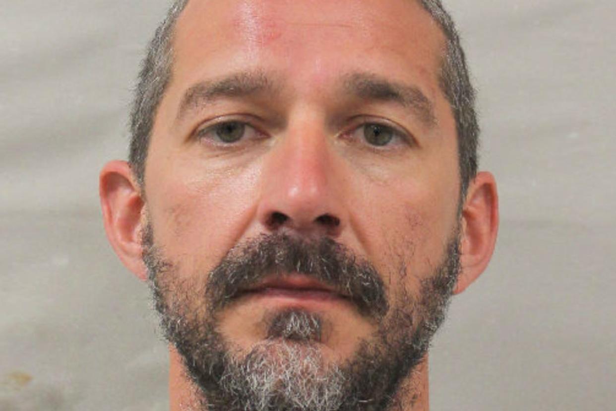 Shia LaBeouf's mugshot Orleans Parish Sheriff's Office