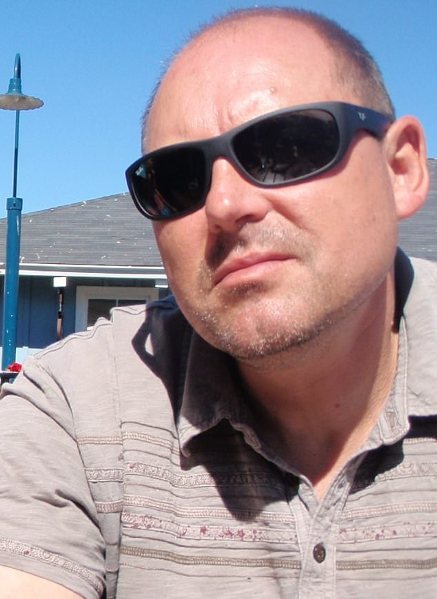 Eleanor posted the photos after finding out her father Geoff (pictured) had an affair with the woman nearly a decade ago