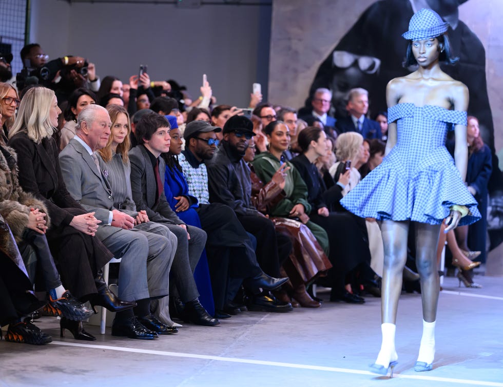King Charles III Opens London Fashion Week