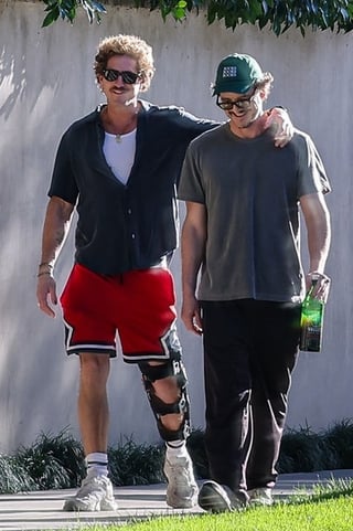 Pedro Pascal was seen getting handsy with Rafael Olarra in Los Angeles