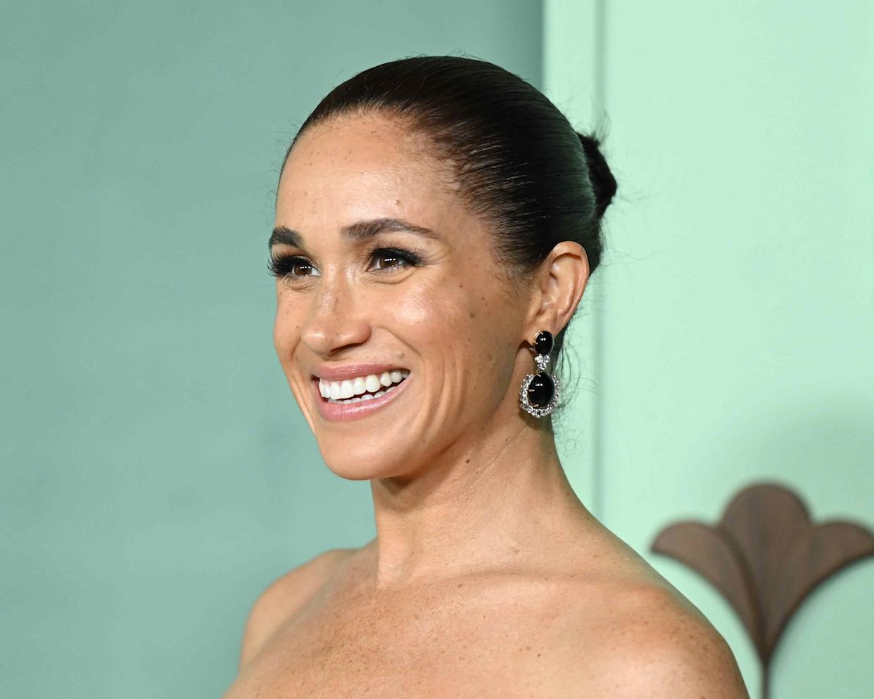 Meghan Markle at the 2026 Fifteen Percent Pledge Fundraising Gala. Getty Images