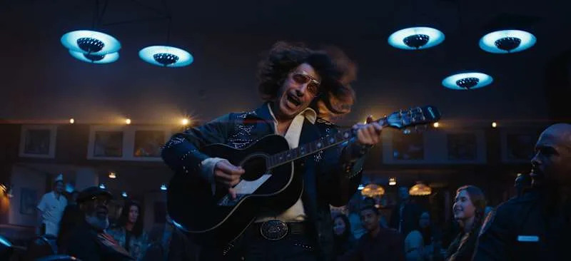 still of Andy Samberg in Hellman's commercial