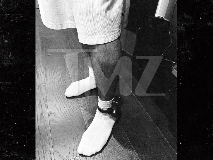 robert cosby ankle monitor