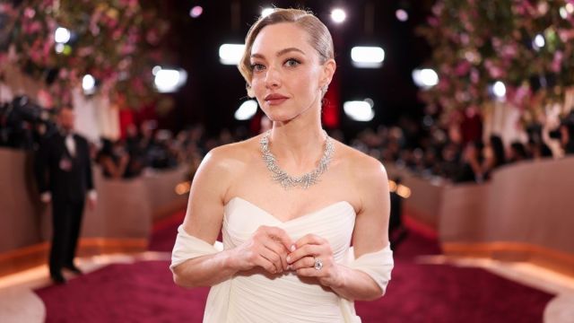 Amanda Seyfried Exudes Power With Armor Over Bold Dress for Magazine Yahoo entertainment home