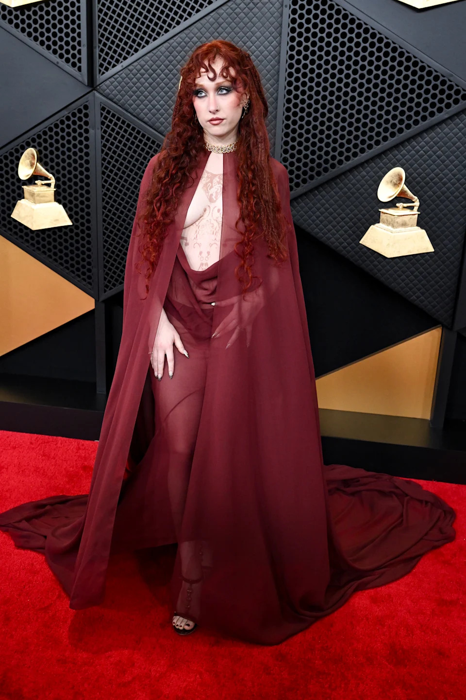 Chappell Roan at the 68th GRAMMY Awards held at the Crypto.com Arena on February 01, 2026 in Los Angeles, California. (Photo by Gilbert Flores/Billboard via Getty Images)