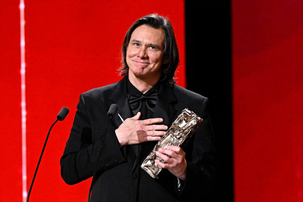 Jim Carrey Delivers Emotional Speech in French While Receiving Cesar Awards Honor: ‘My Tongue Is Tired’ Jim Carrey Delivers Emotional Speech in French While Receiving Cesar Awards Honor: ‘My Tongue Is Tired’