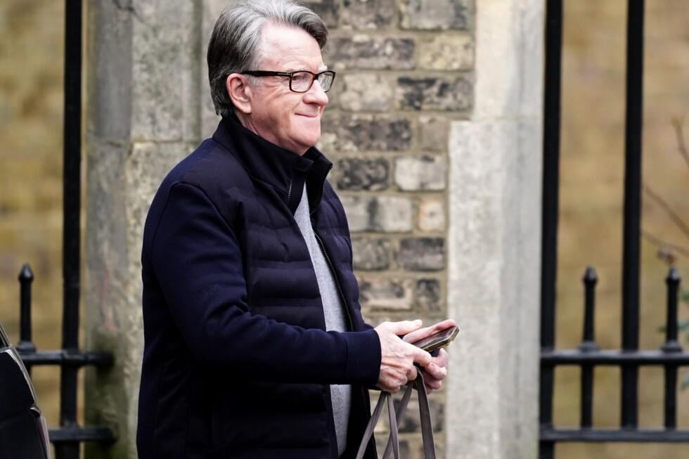 Police in Britain arrest Peter Mandelson, a former ambassador, in probe into Epstein ties Police in Britain arrest Peter Mandelson, a former ambassador, in probe into Epstein ties