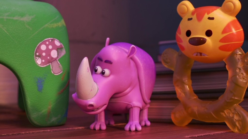 Betty White as Bitey White & Carl Reiner as Carl Reineroceros