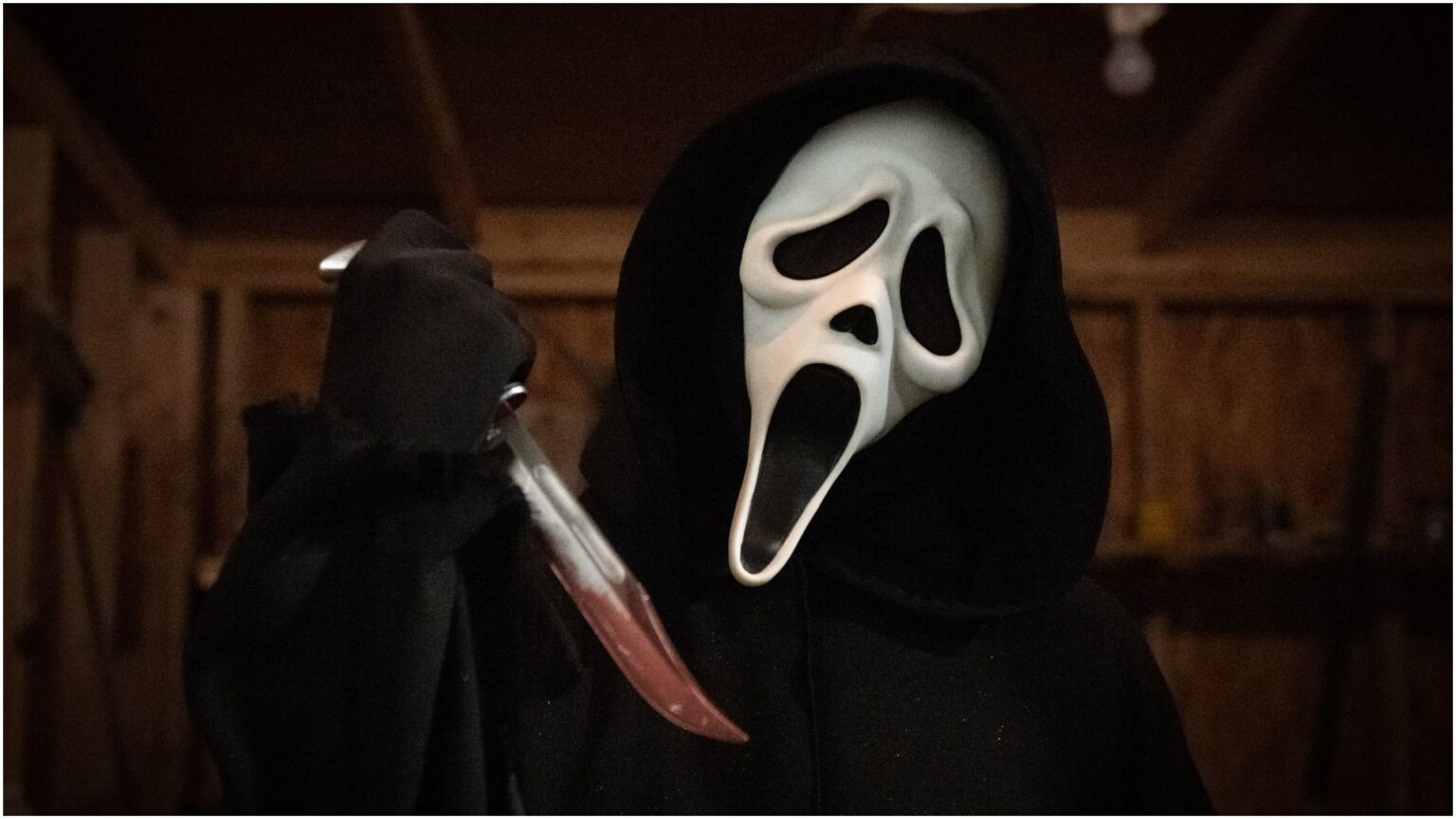 Scream 7 unveils extremely nostalgic popcorn bucket ahead of the horror sequel Ghostface in Scream (2022)