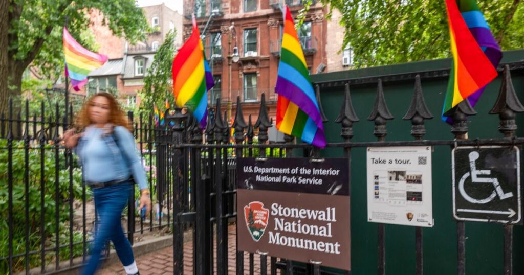 Pride flag removed from Stonewall National Monument, a major LGBTQ landmark, following a directive from the president
