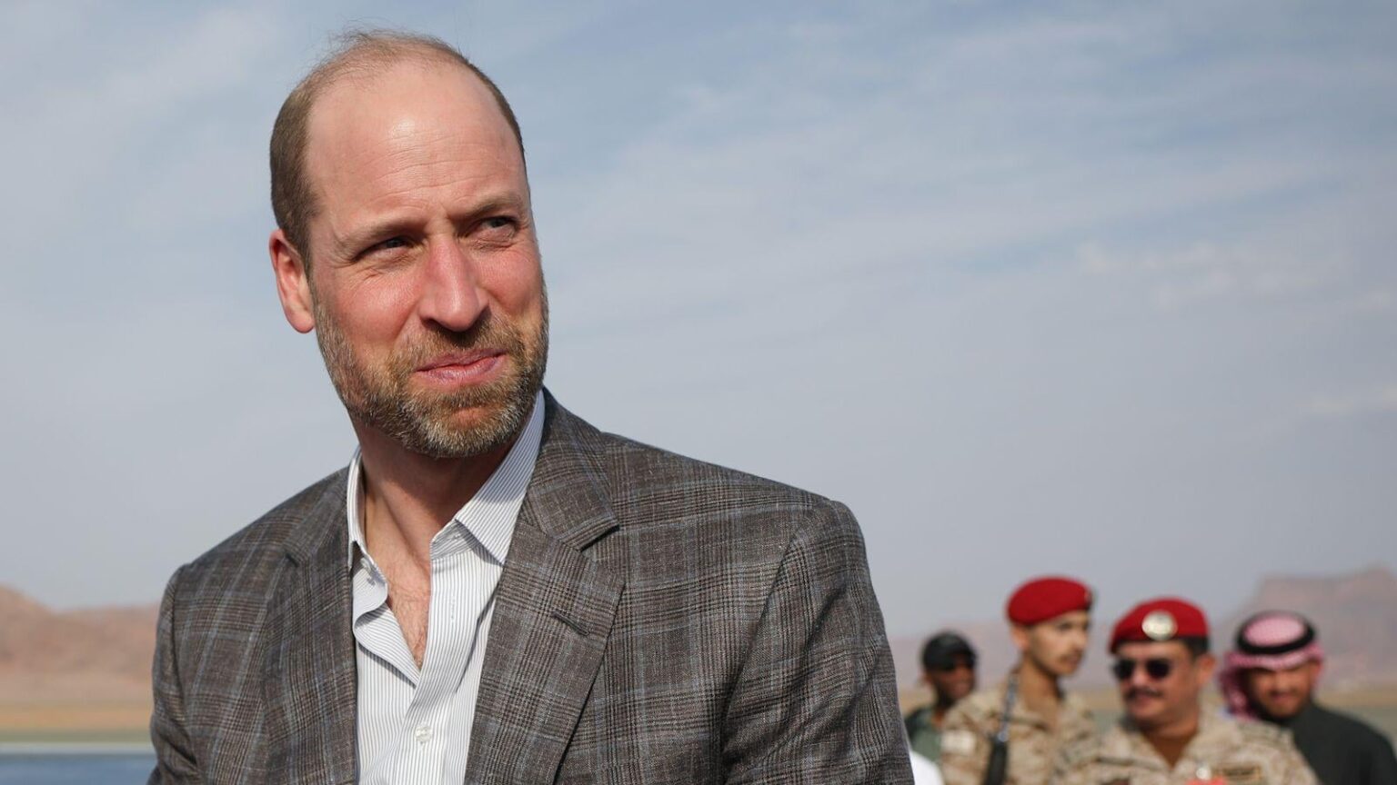 Tour overshadowed by Andrew? You bet. But the Royals will have to get used to it