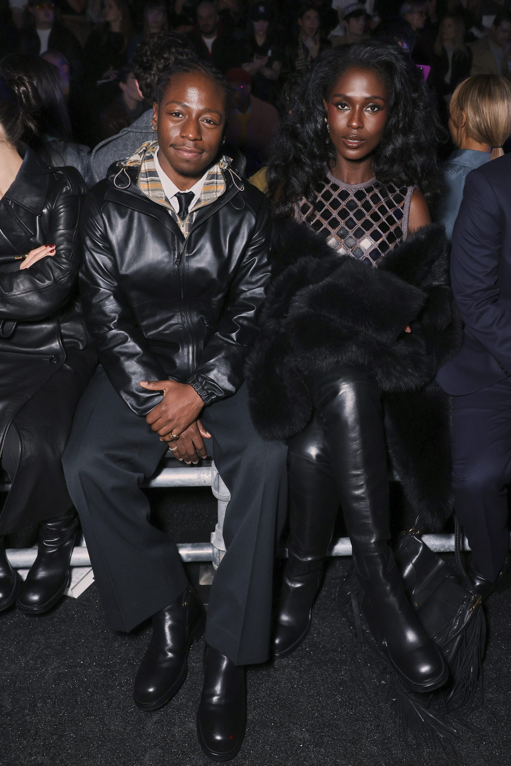 Black Beauty Reigned Supreme On The Front Row At London Fashion Week