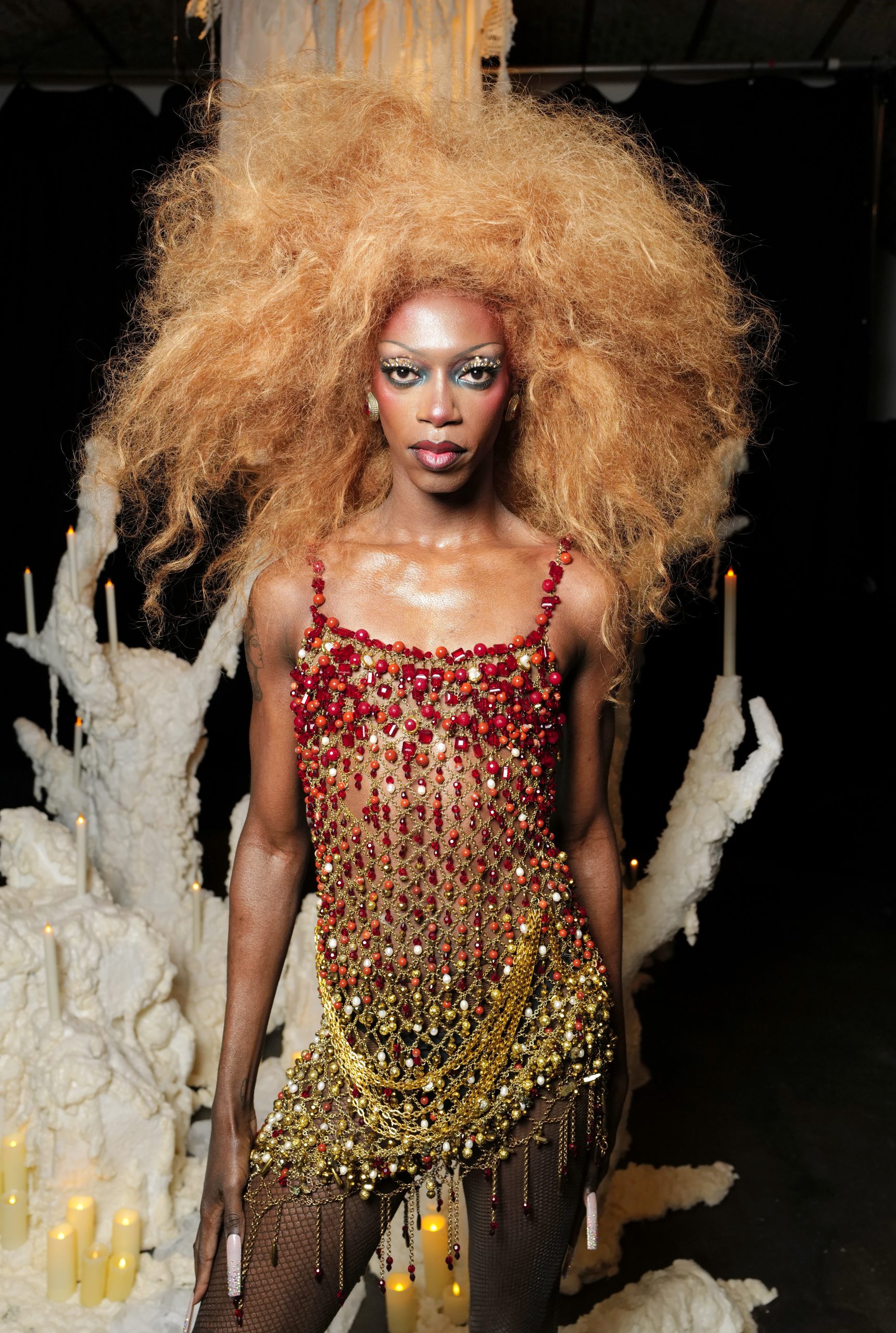 Black Beauty Reigned Supreme On The Front Row At London Fashion Week