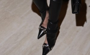 MILAN, ITALY - FEBRUARY 27: Demi Moore attends the Gucci FW26 Fashion Show at Palazzo Delle Scintille on February 27, 2026 in Milan, Italy. (Photo by Daniele Venturelli/Getty Images for Gucci)