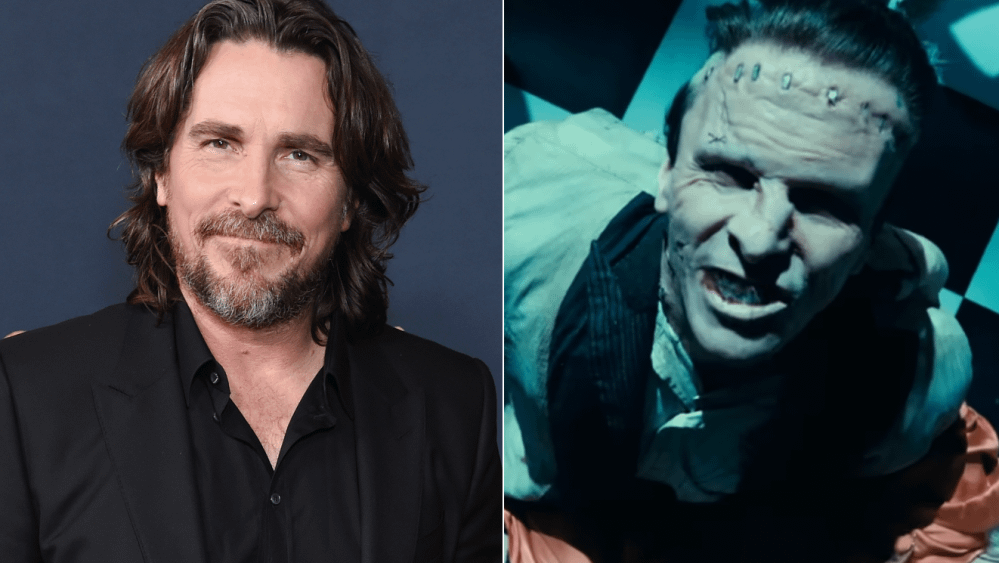 Christian Bale Spent Six Hours in Makeup Chair Each Day to Play Frankenstein’s Monster in ‘The Bride!’ and ‘Would Scream Like Crazy’ to Stop Himself ‘From Going Insane’