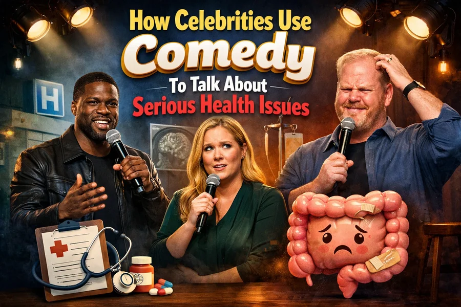 How Celebrities Use Comedy To Talk About Serious Health Issues Celebrities