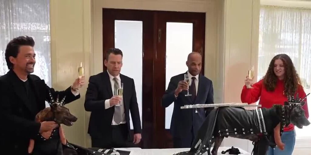 Mystic Krewe of Barkus honors celebrity canine royalty at traditional feast