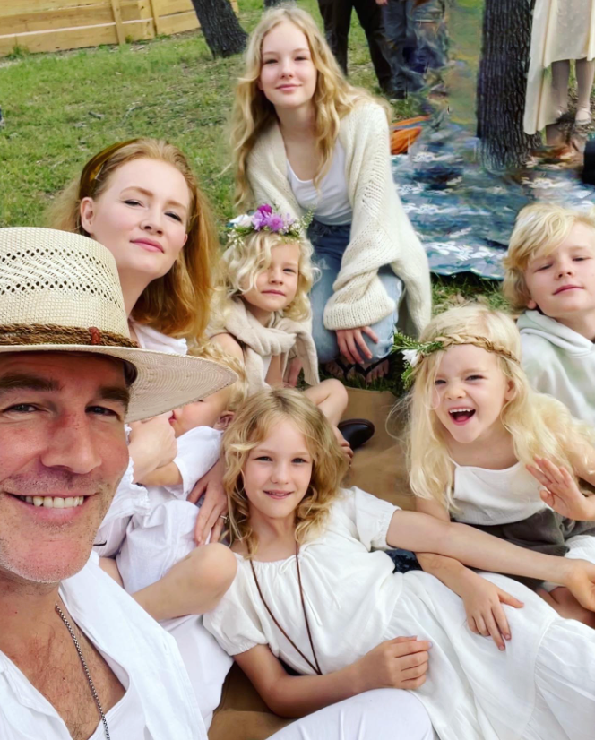 Van Der Beek is survived by his wife Kimberly and their six young children