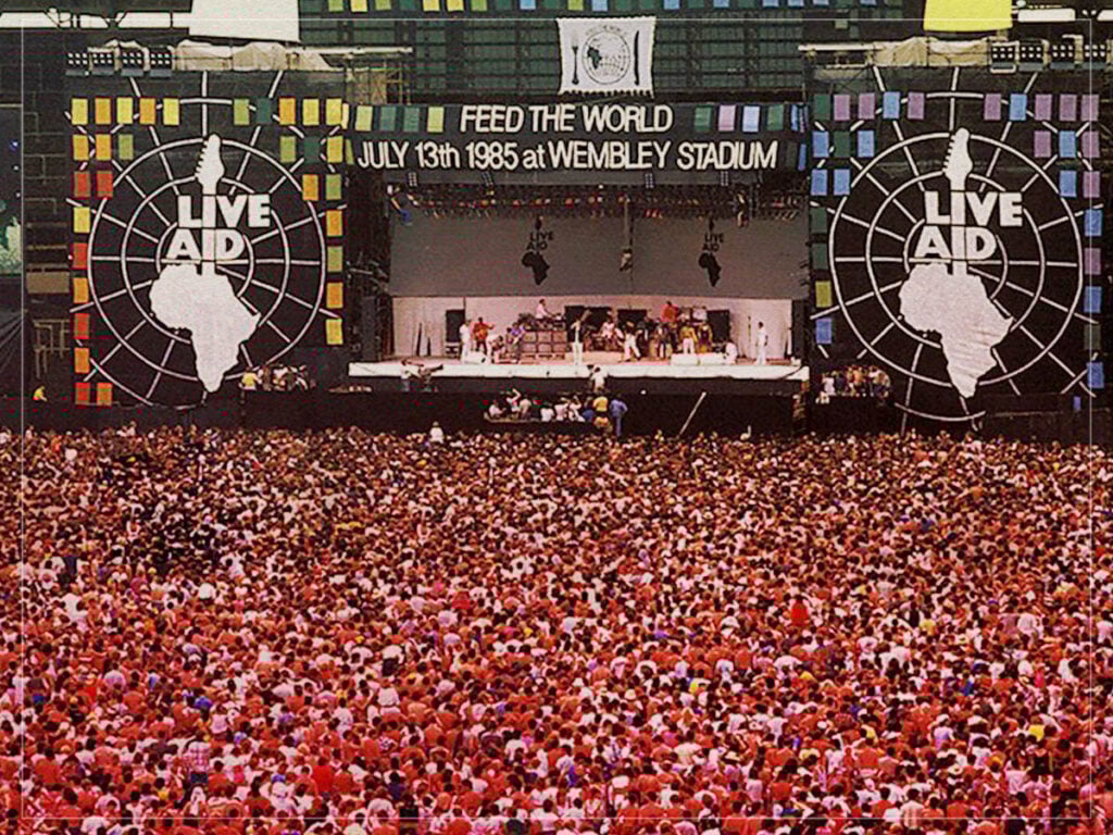 Live Aid - Wembley Stadium - 13 July 1985