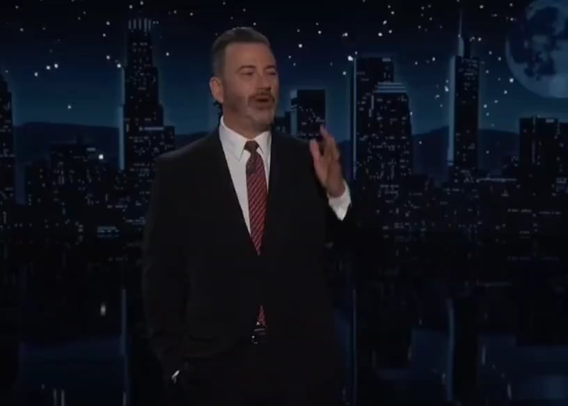 JIMMY KIMMEL: "I propose that we should think about adding his name to the Epstein files... it will heretofore be known as the Trump-Epstein Files."