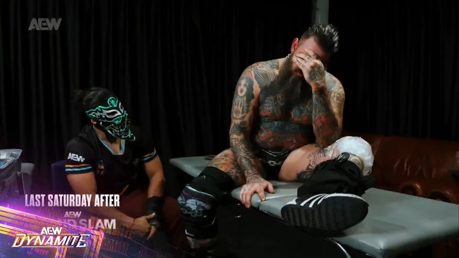 Once again on AEW TV, Brody King gets loud FUCK ICE chants
