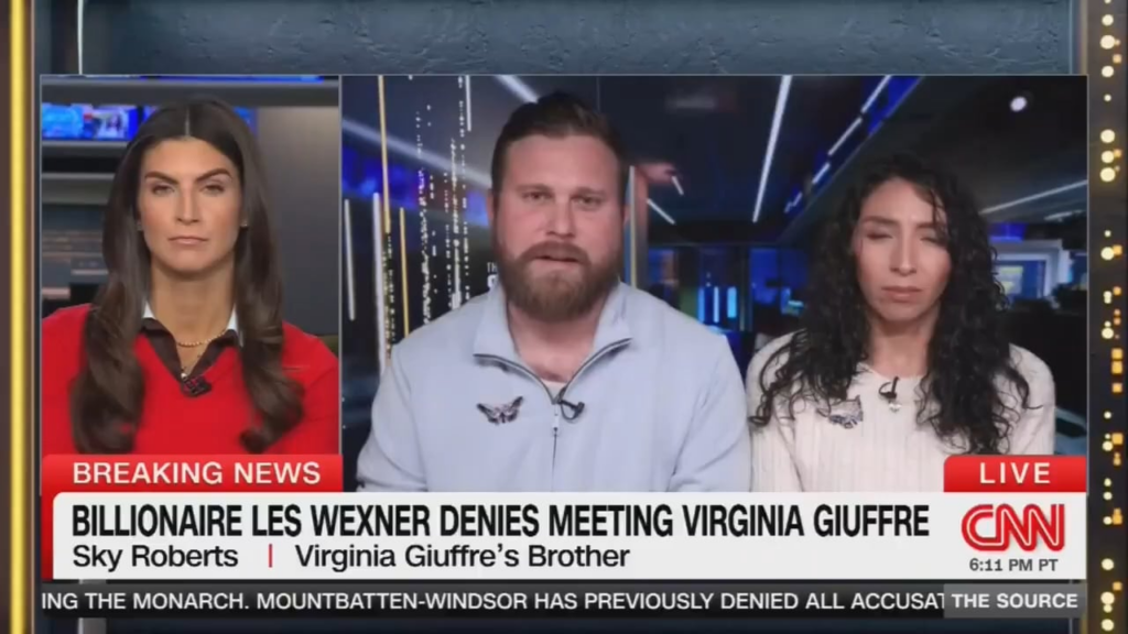 Virginia Giuffre’s Brother Issues Direct Statement to Les Wexner: “Only One of Us Is Telling the Truth”