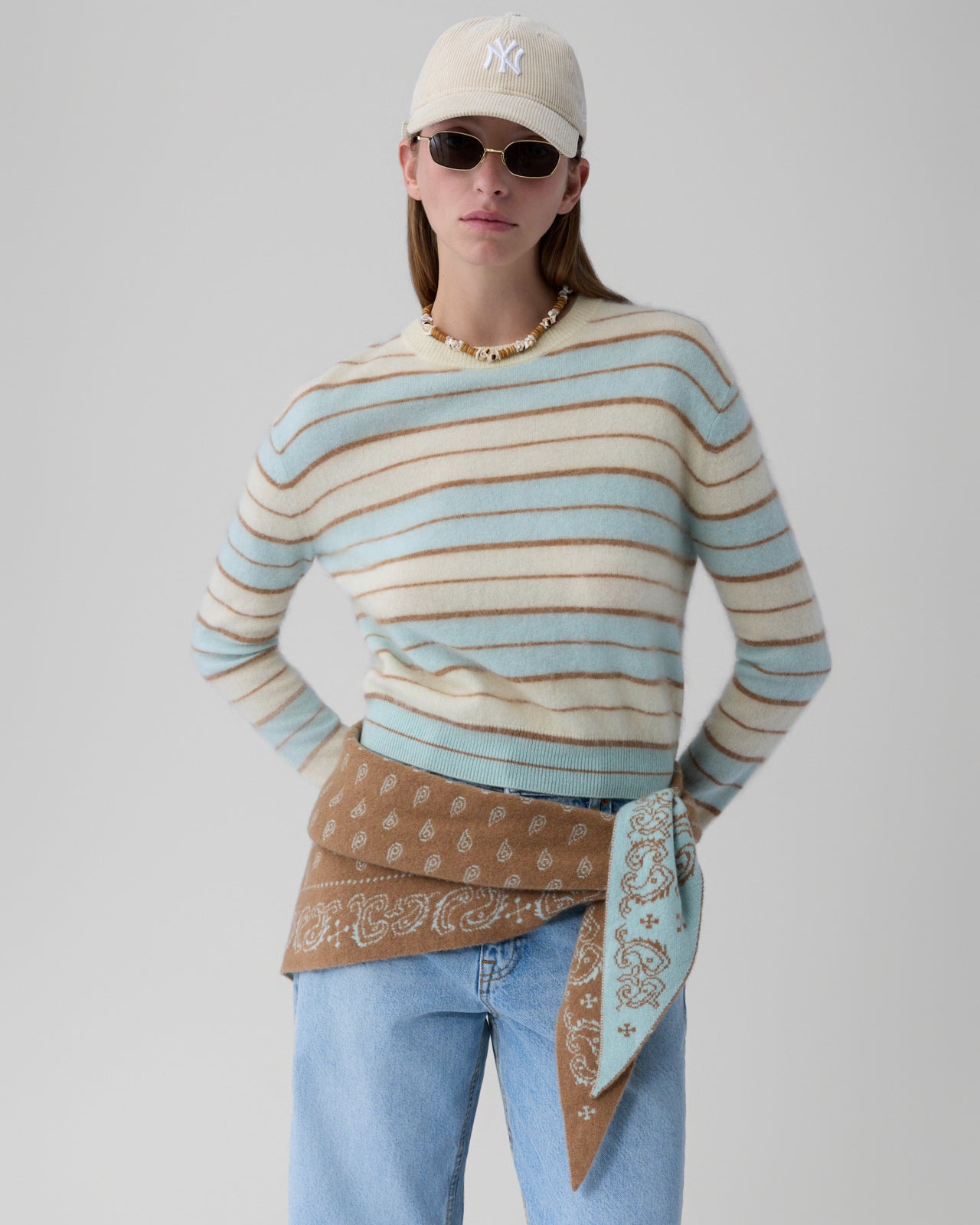 Grizzly Stripe Crew - Seaglass Combo