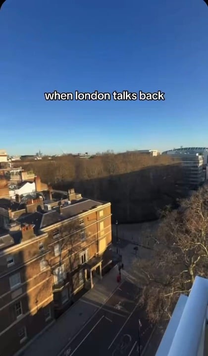 Bebe Rexha gets told to shut up by a man as she greets the city of London