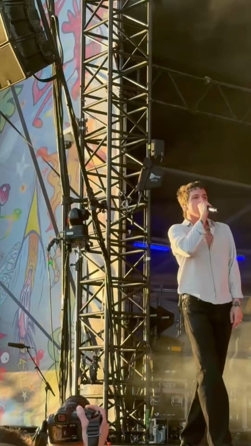 Role Model hosts Robert Irwin as 'Sally' at Laneway Festival in Perth, Australia