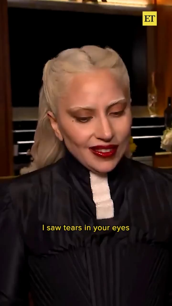 Lady Gaga on Bad Bunny's AOTY win: "What he means to people is so incredibly important. What's happening in this country is incredibly heartbreaking and were so lucky to have leaders like him that are speaking up for what is true and what is right"